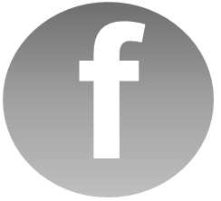 Facebook Logo grau